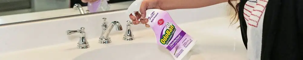 OdoBan® Ready-to-Use Spray in the Bathroom
