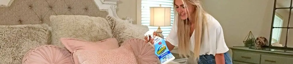 OdoBan® in the Bedroom to Deodorize Bedding